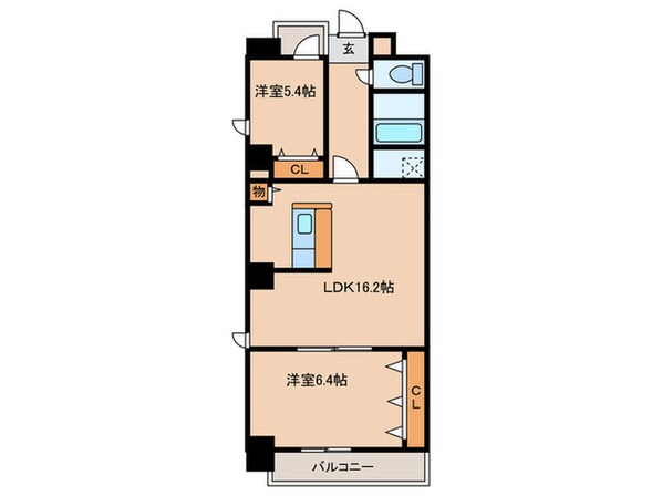 NR新栄の物件間取画像